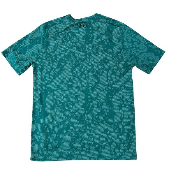 Under Armour UA Tech Vent Geode Short Sleeve T-Shirt Size S Green NWT - Picture 3 of 7